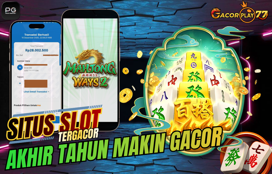 Selamat kepada user id : mu***an Wede Rp 28.002.500 di Game MAHJONG WAYS 2 PG SOFT Cair Gk Sampe 1 Menit! Menang Mudah di Gacorplay77